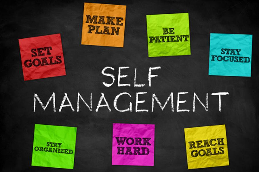 how to demonstrate self management skills